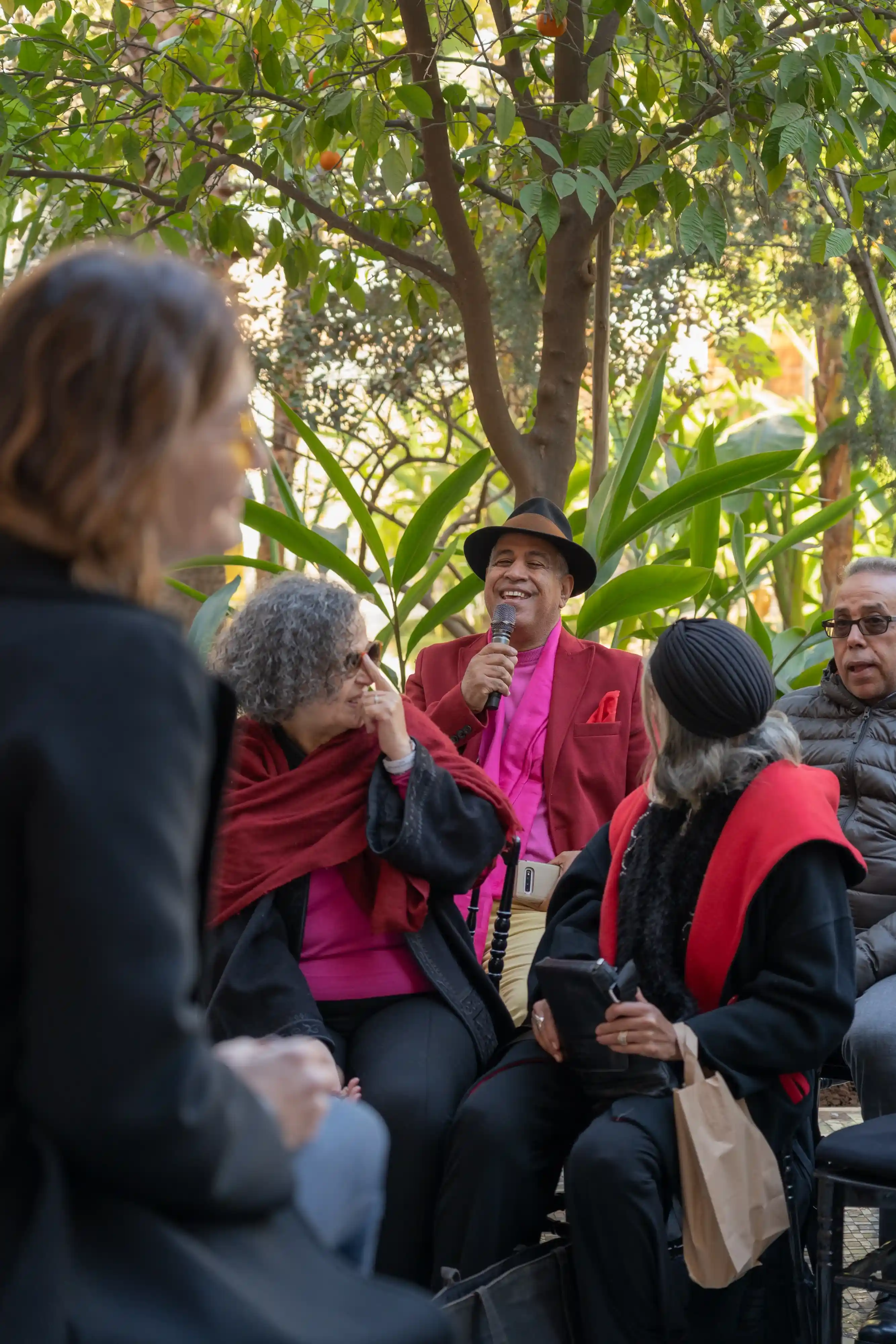 Festival programme at the Marrakech English Book Festival